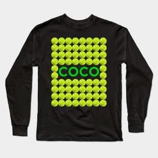 Coco Gauff Long Sleeve T-Shirt